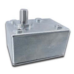 82*58mm All Metal Gear Turbo Worm Gearbox Speed Reducer Motor Speed Reduction