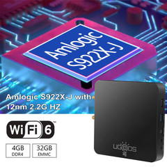 Original AM6B PLUS TV Box 4GB 32GB Amlogic S922X-J 2.2GHz Android 9.0 WiFi Blue