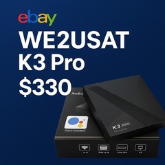 WE2USAT K3 Pro TV Box – Ultimate Streaming Freedom!