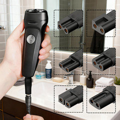 7 PCS Power Cord 5V USB Adapter For Philips Norelco 7000 7100 7200 7300 7400