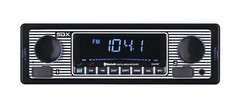 SDX Vintage Bluetooth Car Head Unit Receiver MP3 Player AUX USB Charging Port