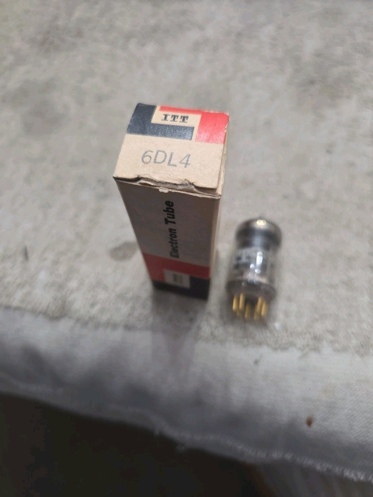 NOS ITT 6DL4 Vacuum Tube – Gold Pins