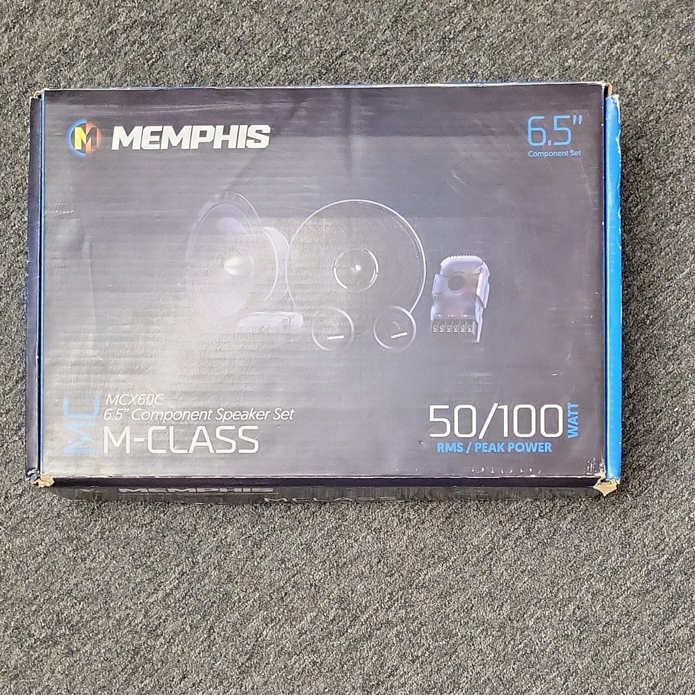 Memphis MCX60C M-Class 6.5in Component Speaker System 50W RMS