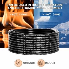 18 Gauge 10 Conductor Electrical Wire UL 2464 18 AWG 10 Wire 25FT 18AWG-10C