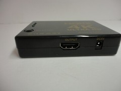 4K HDMI 3 Ports to 1 Switch Hub Full HD Ultra HD DVD HDTV Xbox PS3 PS4 Computer