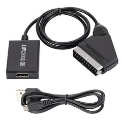 HDMI to SCART Converter Connector Repairing Accessories to Scart Video Output y