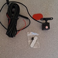 Wired Rear View Backup Camera w/ Bracket Mount, Long Cable, 3.5mm Plug Universal