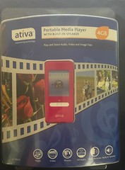 Vintage New Sealed PINK Ativa 4gb Portable Media Player AT-MP410 Free Shipping!