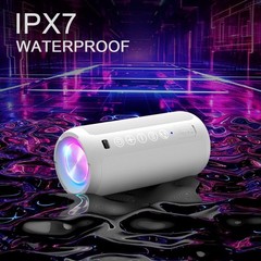 Waterproof Bluetooth Speaker: 30 Hours Playtime, Perfect for Outdoors