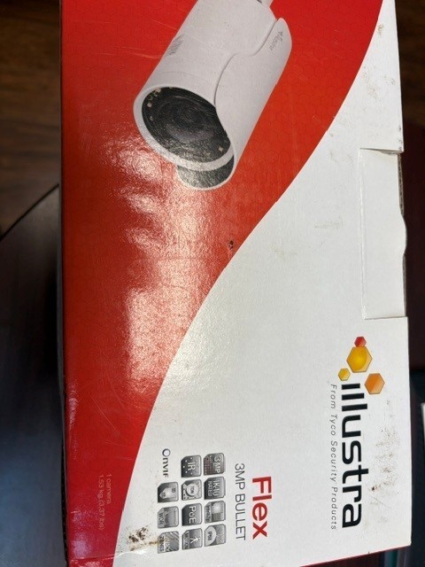 Tyco Illustra Flex Security Camera IR Bullet IP Network Outdoor Surveillance