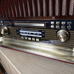 SoundBeast All-in-One Vintage Style Radio, AM/FM, CD, Bluetooth, USB, Aux, SD