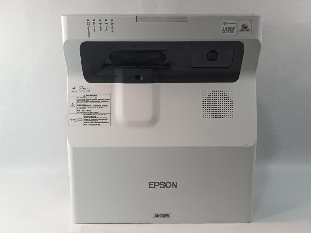 EPSON EB-725WI 2-5K OPERATION HOURS – SOLD AS SHOWN