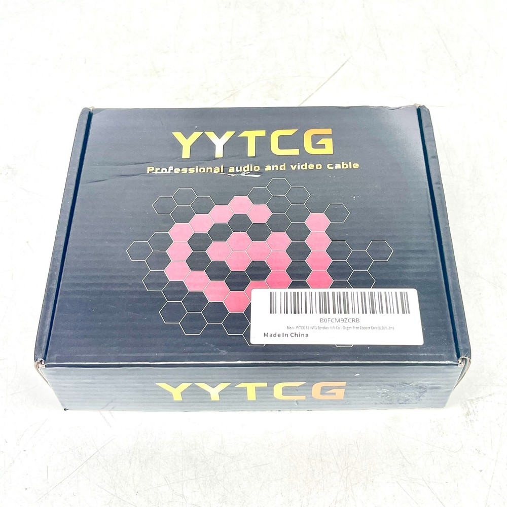 YYTCG Professional Audio And Video 100 Series 12AWG Speaker Cable – 2 Meters
