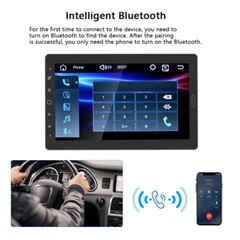 10.1″ Carplay Car Stereo Radio Single 1Din Rotatable Touch Screen Bluetooth MP5