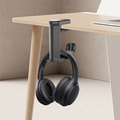 360° Gaming Headphone Hanger Display Stand Holder Hook Under Desk Headset Mount