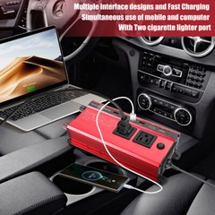 5000W Pure Sine Wave Inverter 12V DC to 110V AC Power Inverter Solar Converter