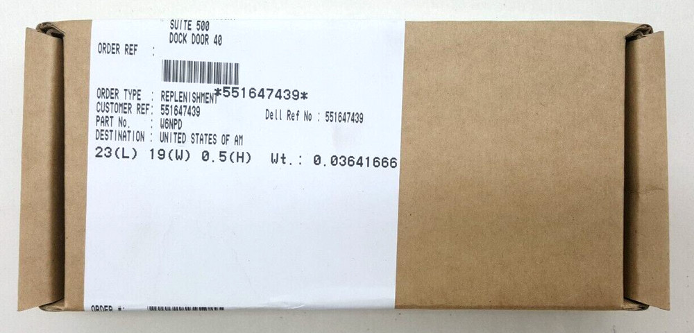 Replacement CMOS RTC Battery For Dell XPS13 XPS15 P/N W6NPD 0W6NPD New