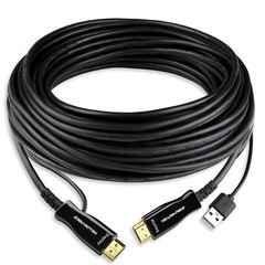 50FT Fiber Optic HDMI 2.1 Cable 48Gbps ARC Dolby Vision 3D HDR10/+ HDCP2.2 4:4:4