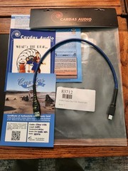 Cardas Clear USB A-B Digital Cable .5m / 20in ,Org Paperwork Is Incl. XLT Cnd!