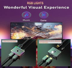 hdmi Switch 4K 120hz 144hz 240hz Splitter 2 in 1 Out 8K 60hz switcher 2.1 Hub…