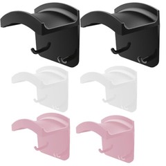2x Headphone Hanger Wall Mount Stand for Headset Space-saving Headset Holder
