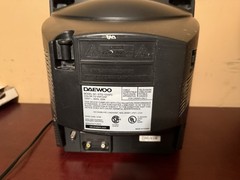 Daewoo DTQ-13V5FC CRT Vintage Retro Gaming Mini TV 13” Tested Working No Remote