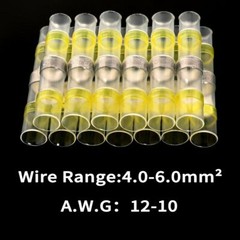 240/500Pcs Heat Shrink Solder Wire Connectors Kit Waterproof Seal Butt Terminals