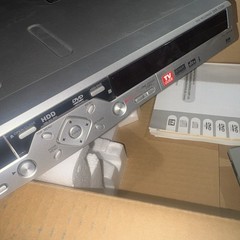Pioneer DVR-533H-S HDD DVD Recorder 80GB w/ Box Manuals Remote AS-IS No Return