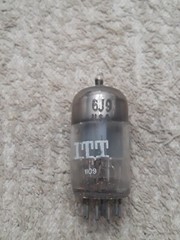 NOS ITT 6J9 Vacuum tube