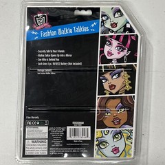 2011 Monster High Fashion Walkie Talkie New Sealed Includes Mirror And Ear Piece