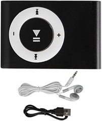 MP3 Portable Music Player Mini MP3 Back Clip Player Durable with Memory Card …