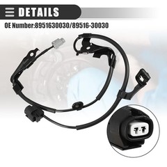 Front Left ABS Sensor Wheel Speed Sensor, for Lexus IS 350 2006-2013, Metal,