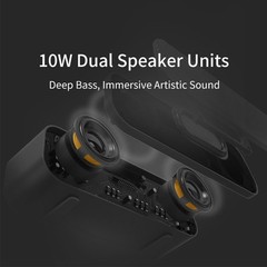Portble Rechargeable Bluetooth Speaker Bass Sound Desktop Speaker USB/ FM/TF/TWS
