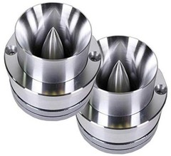 W460S 600 Watt Titanium Super Car Bullet Tweeter 1 Pair – 8 Ohm with Built in