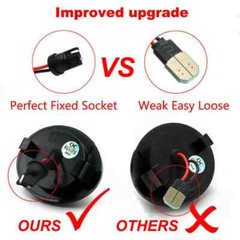 2PCS LED License Plate Light Assembly Replacement Tag Lamp for F150 F250 F350