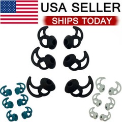 Silicone Ear Tips For Bose Quietcomfort Earbuds or Sport Earbuds Buds Headphones