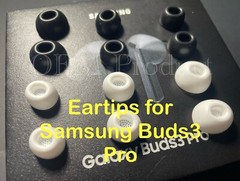 NEW Ear tips For Samsung Galaxy Buds3 Buds 3 Pro R630 (3 pairs, Not memory foam)
