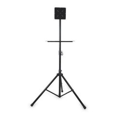 Pyle Tripod TV Stand- Portable, Height Adjustable (for TVs up to 32’’)
