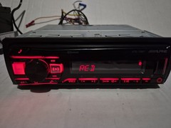 Alpine UTE-73BT Single Din Car Stereo Bluetooth – Aux – Usb – Detachable Face