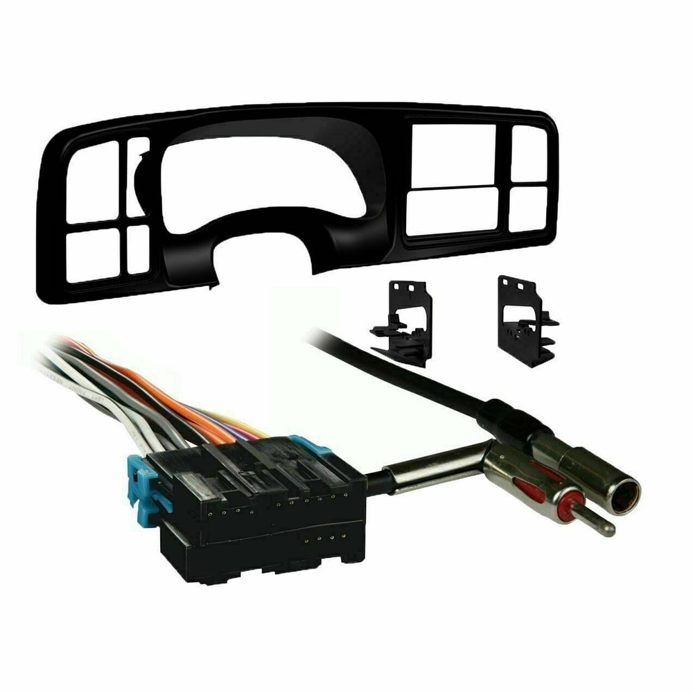 Metra DP-3002B Double DIN Dash Kit for 99-02 GM Full-Size Truck/SUV with Wiring