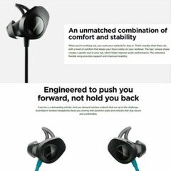Bose SoundSport Wireless In Ear Bluetooth Sweat-Resistant Headphones-Black-Gift