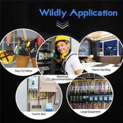 900Pcs Male Female Spade Wire Connector Crimp Terminal Kit for Car Audio Speaker