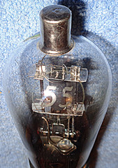 1 Sylvania 55 Vacuum Tube -RARE Globe Style 1930’s Triode-DuoDiode for AM Radios