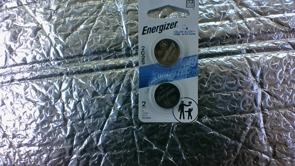 Energizer 2025’s Twin pack Lithium batteries.
