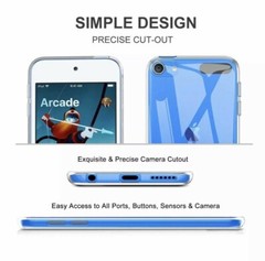 ⭐⭐For iPod Touch 5 /6 /7th Gen Case Crystal CLEAR Shockproof Silicone TPU Cover