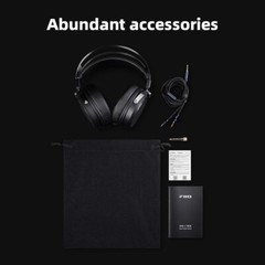 FiiO/JadeAudio JT1 Professional Studio Headphones for Recording Gaming with Mic