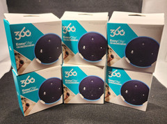 6-Pack Case: 360 Electrical EasyClip for Amazon Echo Dot 2nd Gen White Wholesale