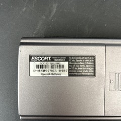 Escort Solo S2 Gray Battery Powered Cordless Radar And Laser Detector