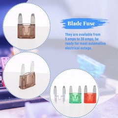 35 Piece MIXED Fuse AUTO Car Motorbike 5 7.5 10 15 20 25 30 S3R91257