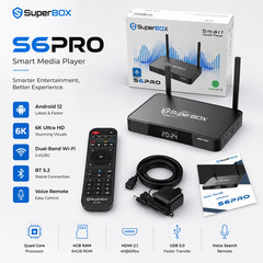 New SuperBox S6 Pro BOX – Authorized Distributor – Free Shipping Message To Me